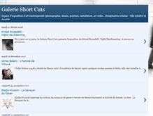 Tablet Screenshot of galerieshortcuts.com